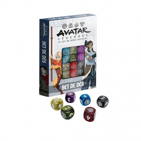 Avatar legendes - set de des