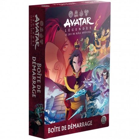Avatar legendes - boite de demarrage