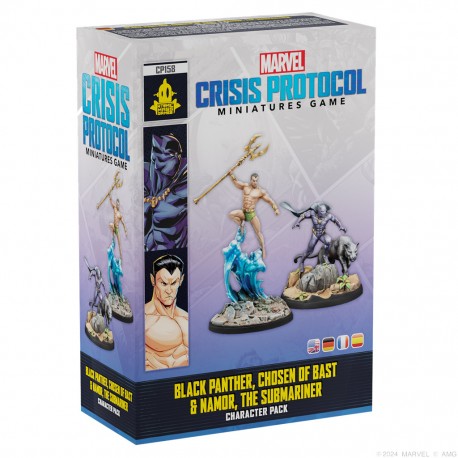 Marvel crisis protocol - black panther, choosen of bast & namor, the sub-mariner