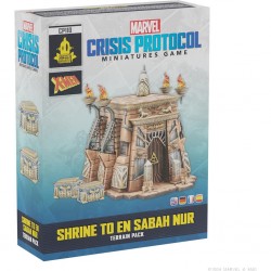 Marvel crisis protocol - shrine to en sabah nur - terrain pack