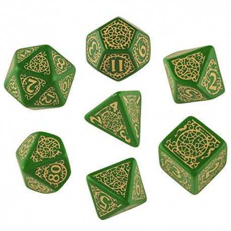 PATHFINDER RPG DICE SET JADE REGENT