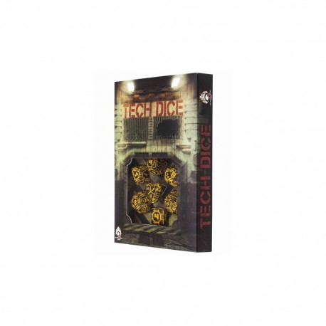 TECH DICE NOIR ORANGE