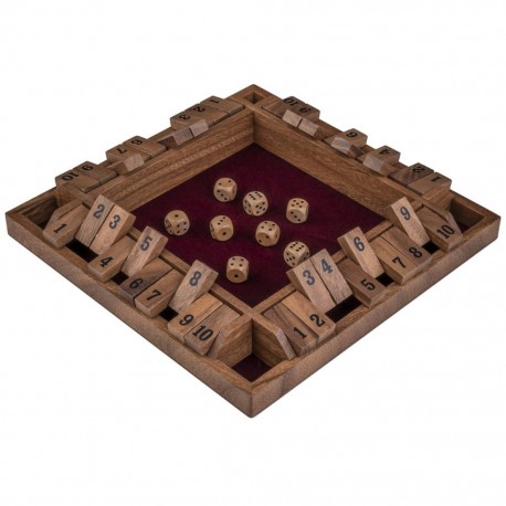 Shut the box - 10 - 4 joueurs - engelhart