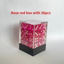 Kit de 36 des 6 - JD - rose et blanc