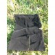 Bourse - JD - velour - noir - 22x15 cm