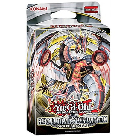 YUGIOH REVOLUTION CYBER DRAGON DECK DE STRUCTURE
