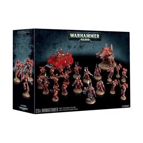 WARHAMMER 40000 CHAOS SPACE MARINE : ATTACK FORCE