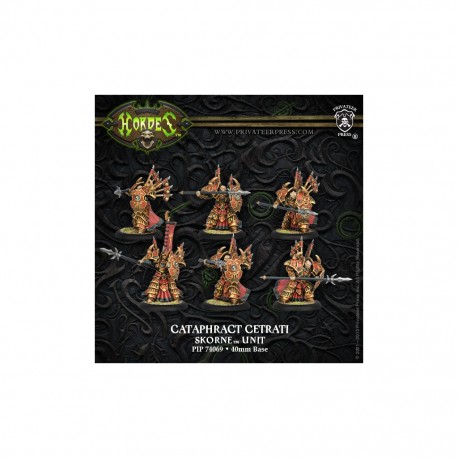 HORDES SKORNE CATAPHRACT CETRATI UNIT 