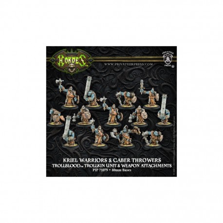 HORDES TROLLBLOODS KRIEL WARRIORS TROLLKIN UNIT 