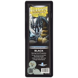DRAGON SHIELD FOUR COMPARTMENT BOX BLACK