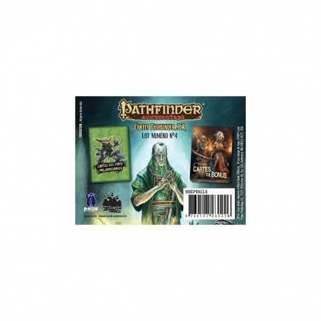 PATHFINDER CARTES PATHFINDER LOT N°4