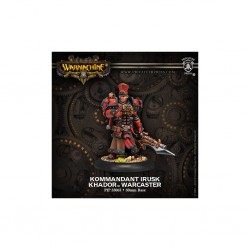 WARMACHINE KHADOR KOMMANDANT IRUSK WARCASTER