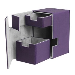 FLIP N TRAY XENOSKIN DECK CASE 100+ ULTIMATE GUARD VIOLET