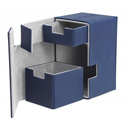 FLIP N TRAY XENOSKIN DECK CASE 100+ ULTIMATE GUARD BLUE