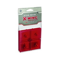 SW X-Wing bases and pegs red