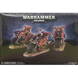 Motards Space Marine du chaos 