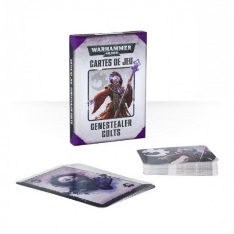Genestealer cults - cartes de jeu 