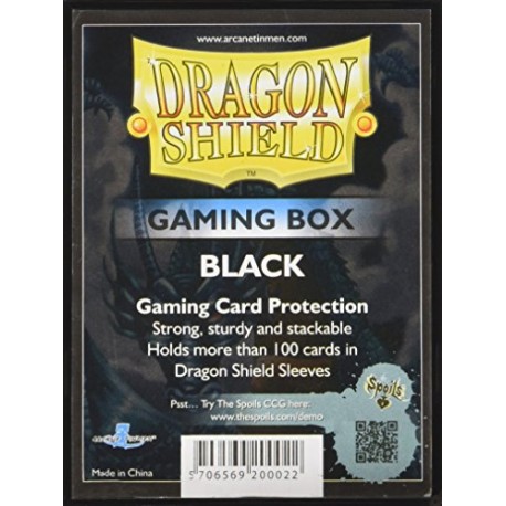 Box dragon shield  noir