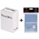Ultra Pro Deck Box + 100 Protector Sleeves - Clear - Magic: The Gathering - Standard